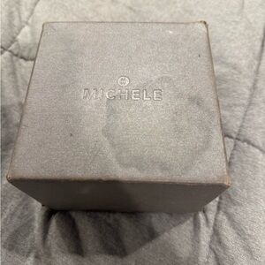 Michele Charcoal Gray Storage Box